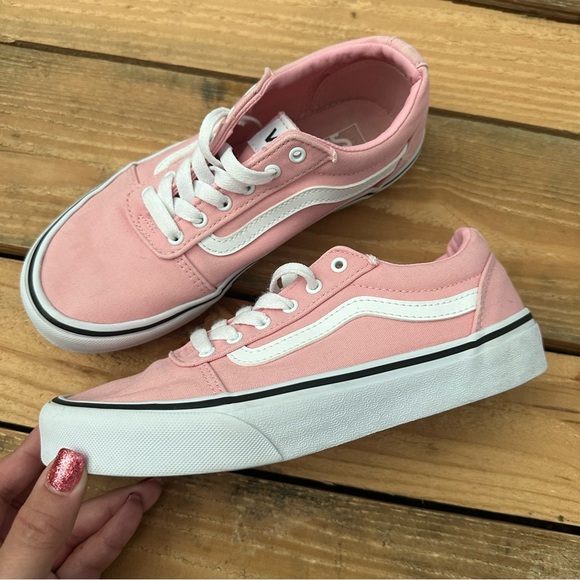 Pink Vans Big Girls size 4 - Picture 4 of 6